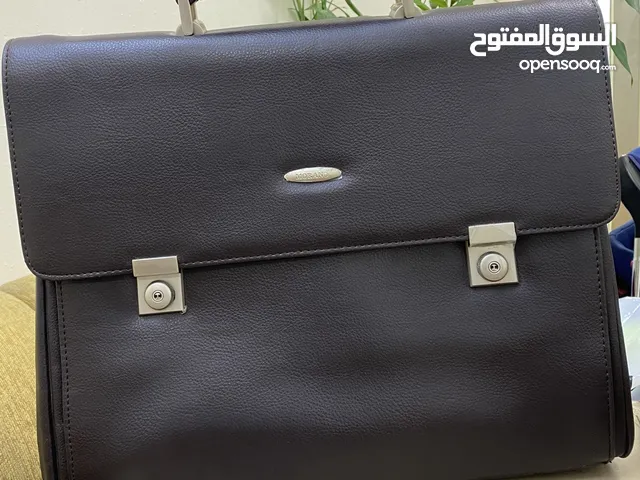 حقيبة جلد اصلي 100% كتف ومسكة يد