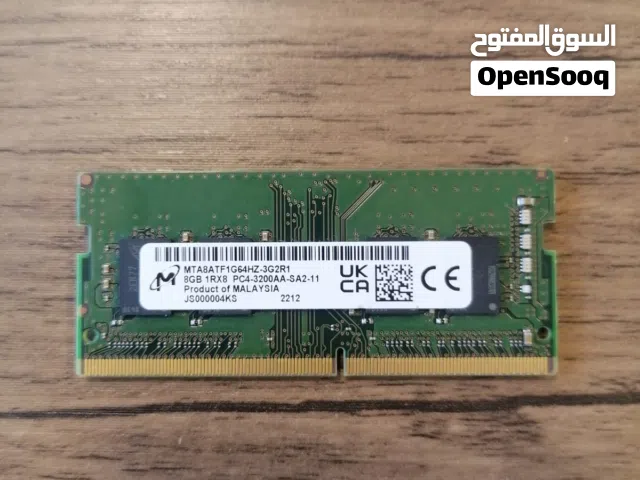 رام Ram Laptop Micron DDR4 8.G / 3200