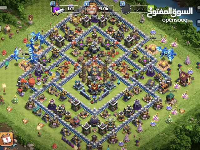 للبيع حساب كلاش اوف كلانس تاون 14
