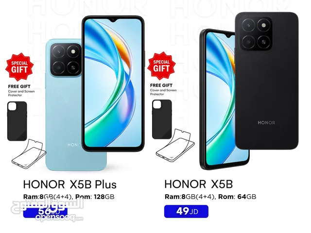 العرض الأقوى Honor X5b Plus لدى العامر موبايل