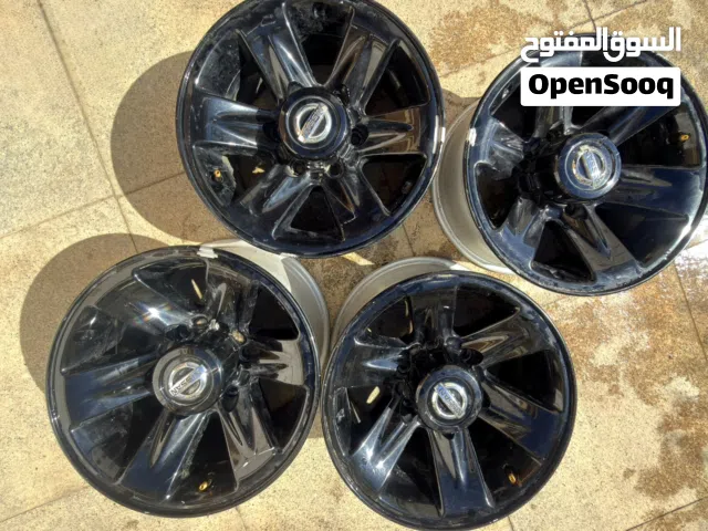رنجات  16 إنش 6 براغي حال y61   نيسان فتك، قابل للتفاوض   16” Rims – 6 Bolts for Y61 – Negotiable