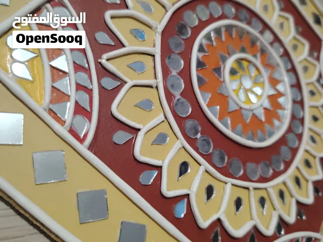 handmade Home wall decor lippon art with mirrors