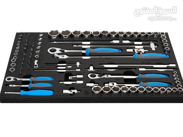 UNIOR Set of socket wrenches with accessories  in SOS tool tray