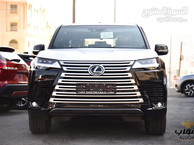 لكزس LX600 2024 وارد الوكيل عداد زيرو فاخرة لون اسود مميز