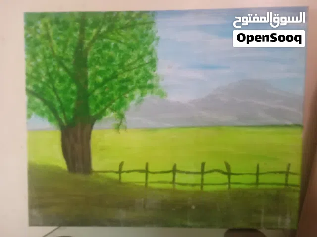لوحه فنية طبيعية جميله