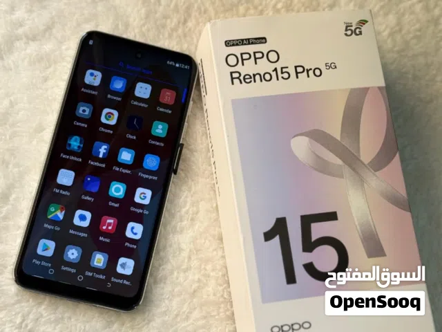 OPPO Reno 15 Pro قوة وأداء* *وكاميرا احترافية تخليك ** *دايمًا متفو**