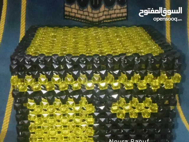 مجسم الكعبة هاندميد بالخرز.