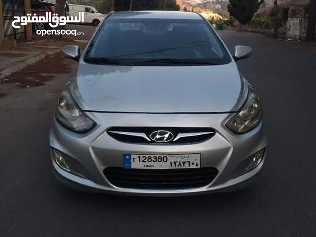 Hyundai accent model 2014 Accent 2014 Ex Otomatic 4 kahrba Masrof helo Seyaret bet Clean