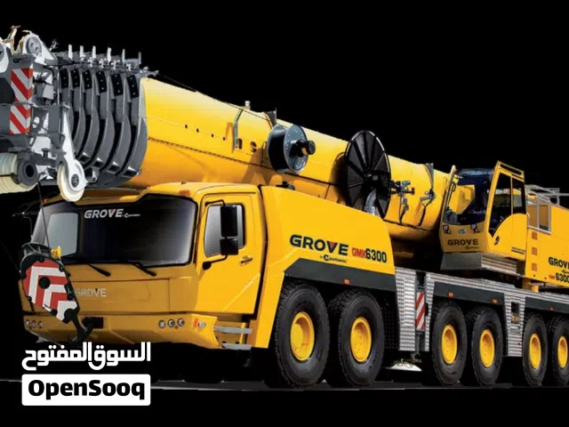 كرينات والليات حديثه للايجار بجميع انواعها