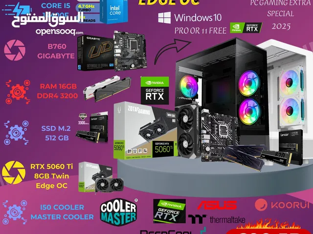 وحش الجيمنج وصل!   PC GAMING i5 14400F × RTX 5060 Ti 8GB x B760