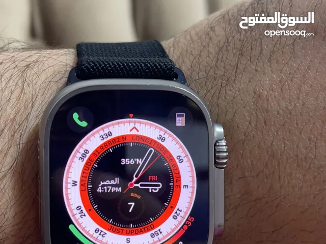 Apple Watch Ultra 2 بحالة الوكالة بسعر مرتب الساعه بالصلاة على النبي فخامة ألترا 2 ساعة ابل