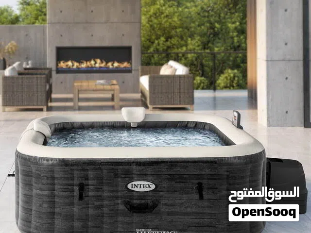 جاكوزي انتكس Intex Gray Stone الفاخر