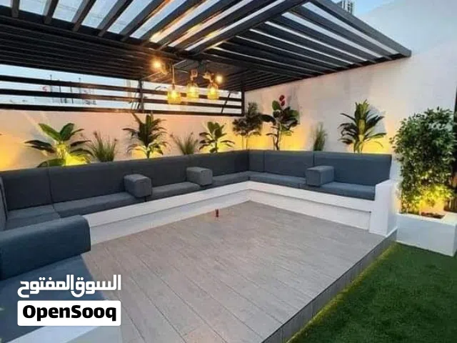 جلسة جلسات خارجية يوجد قماش مقاوم للسوائل يوجد وقماش ضد السوائل ومقام للحرارة