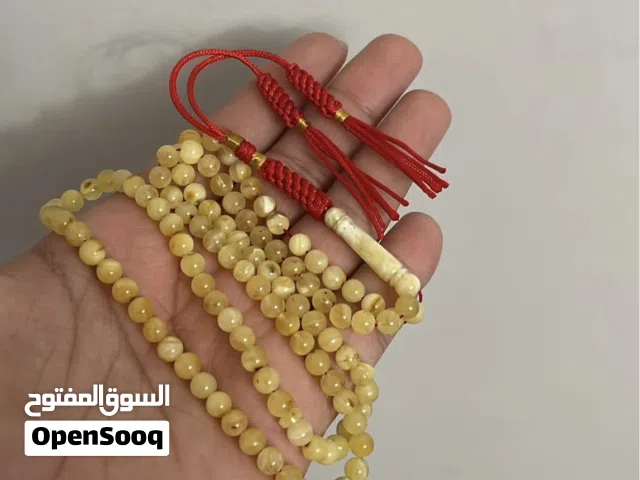 سبحه كهرمان طبيعي
