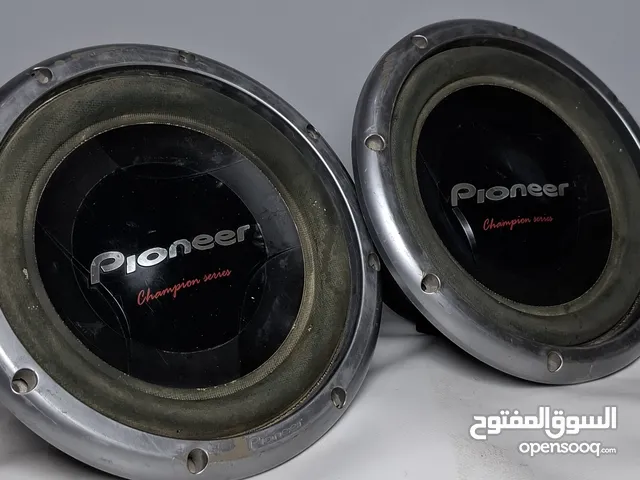 2 Pioneer TS-W308D4 1400W subwoofers 2 صبووفر بايونير TS-W308D4 1400واط