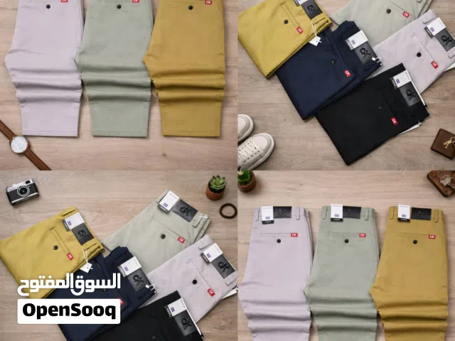 بنطلونات رجالي كتان تركي