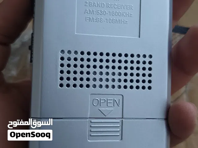 راديو صغير بطاريات قلم عدد 2 موجتين fm am. سحب قوي صوت عالي