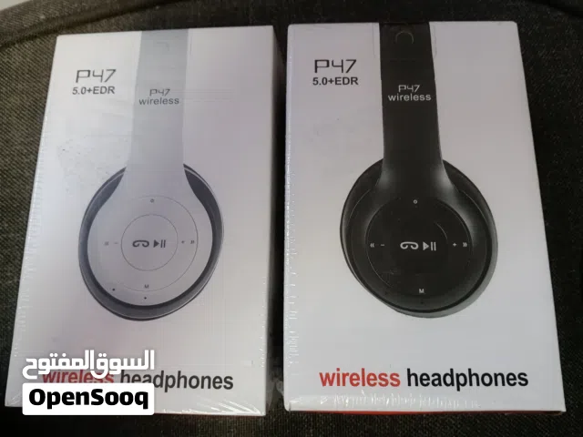 2 pices FOR SALE P47 Wireless Headphones Brand New  Condition Brand New Sealed Box   Model P47 5.0 p