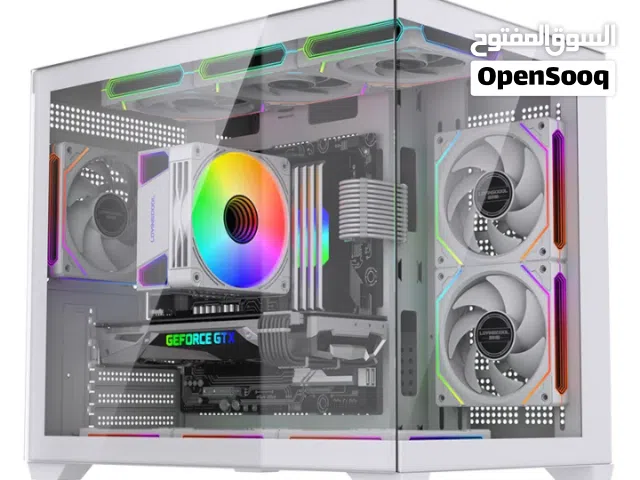 PC case white for sale [ Only Case ] No fan