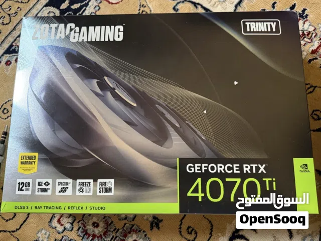 للبيع كرت شاشة RTX 4070 Ti