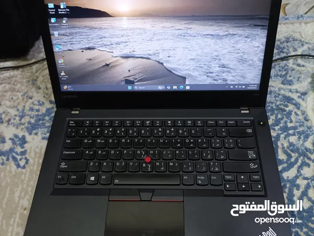 Lenovo ThinkPad  14"  Laptop, Intel Core i7      Seventh generation 7/. 8GB ram SSD 512 GB