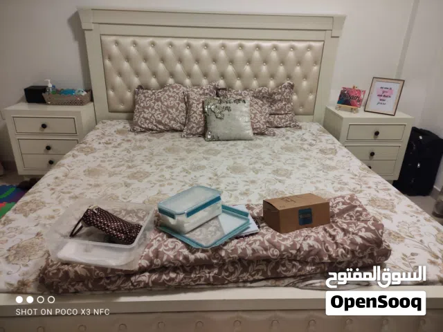 bedroom set Malaysian import special wood deco paint neat and clean