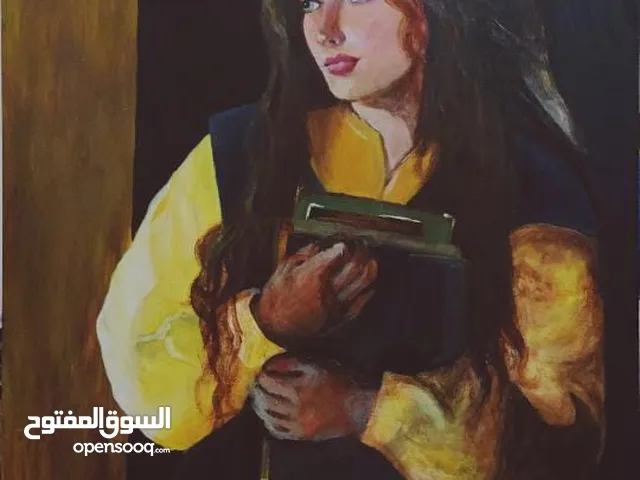 رسم بورتريه وبيع لوحات حسب الطلب