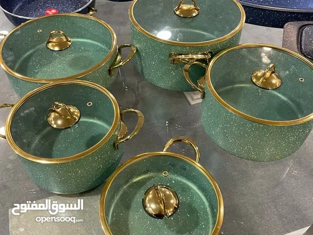 أدوات مطبخ غير لاصقة ومطلية بالتفلون مصنوعة من سبائك الألومنيوم