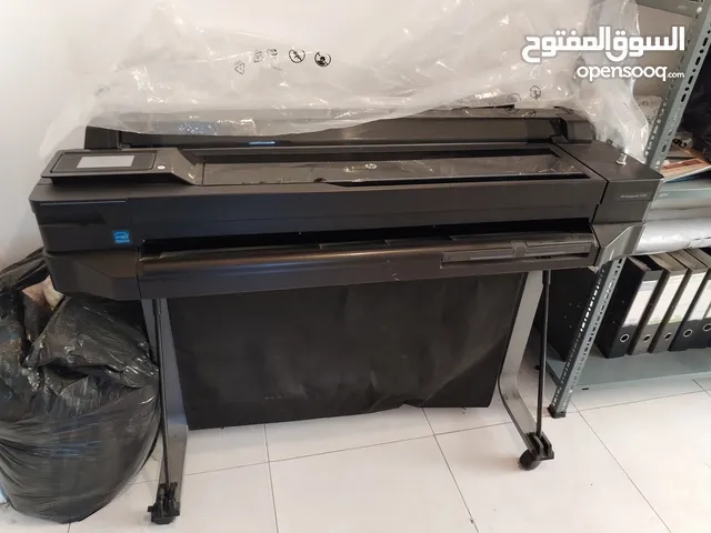 طابعة اتش بي HP Designjet T520 جديدة استعمال بسيط بحالة الوكالة طباعة مخططات حجم A0