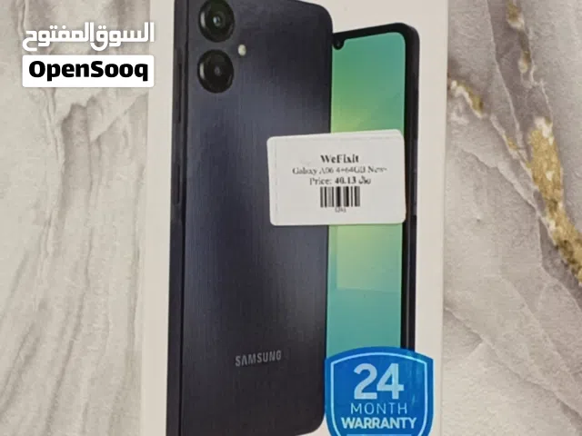 EXCLUSIVE OFFER SUMSUNG GALAXY A06 DUAL SIM 4+64GB MODEL:SM-A065F/DS COLOUR: BLACK