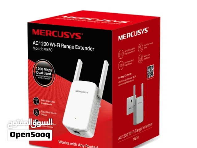 مقوي اشارة جديد MERCUSYS AC 1200 WI-FI RANGE EXTENDER ME 300