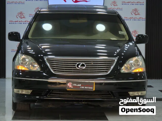 لكزس LS430 موديل 2005 الراحة العالية، العزل الممتاز، والمحرك القوي V8