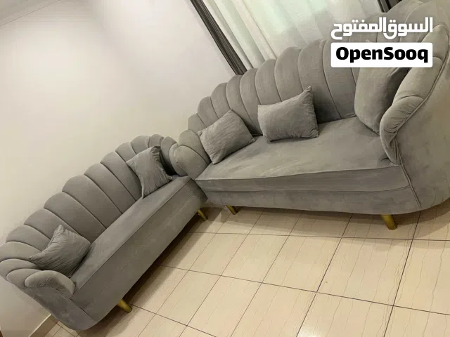 Beautiful gray sofa set للجادين فقط serious buyers only
