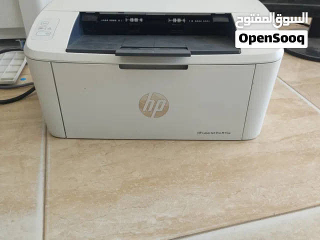 طابعة اتش بى M15W وايرلس بحالة ممتازة