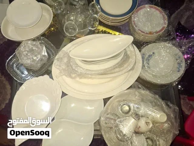 Premium Glass Dining Set – Stylish Plates, Bowls & Glasses