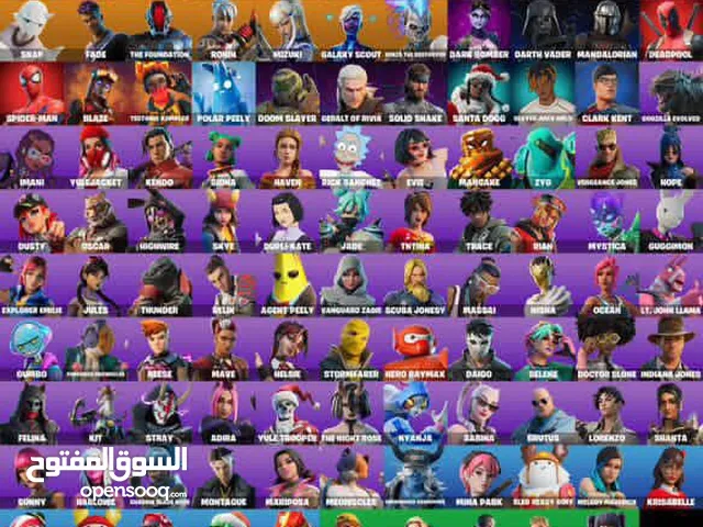 حساب فورتنايت التفاصيل في الوصف.