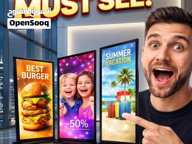 LED POSTER FRAMES & STANDS