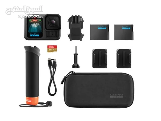 GoPro Hero 13 جوبرو تحت الضمان وكامل الملحقات