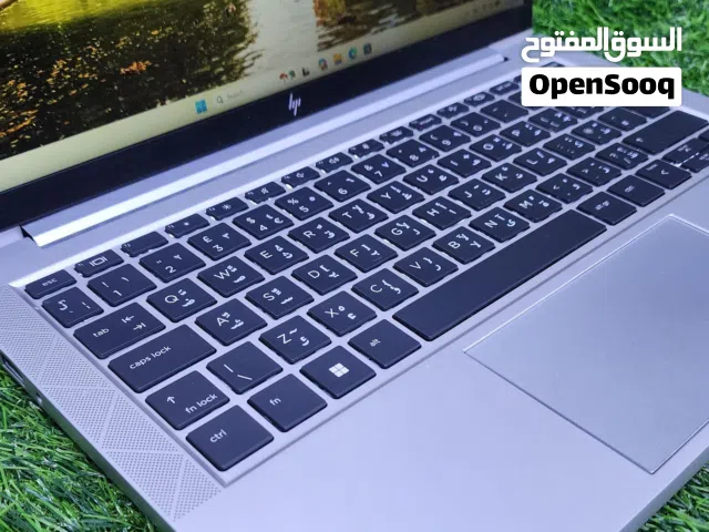HP 830G8 i5-11th 4gb iris xe graphics Backlight FHD display type c port's offer price 110rial Omani