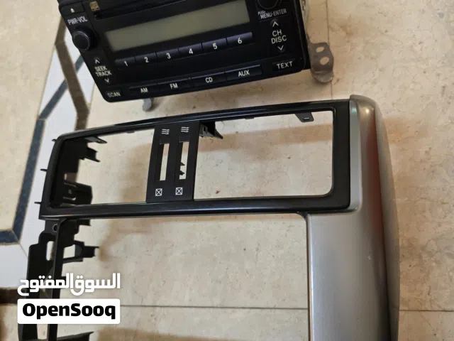 راديو ومشغل سي دي سيارة برادو جديد  newprado radio and CD drives
