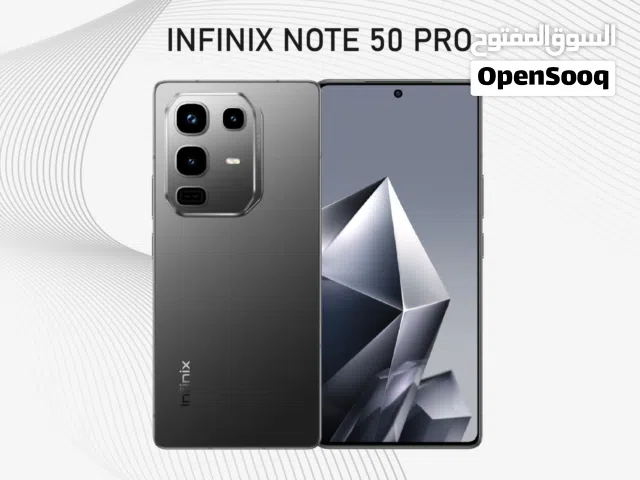 Infinx not 50 pro 16 ram 256g new  جديد