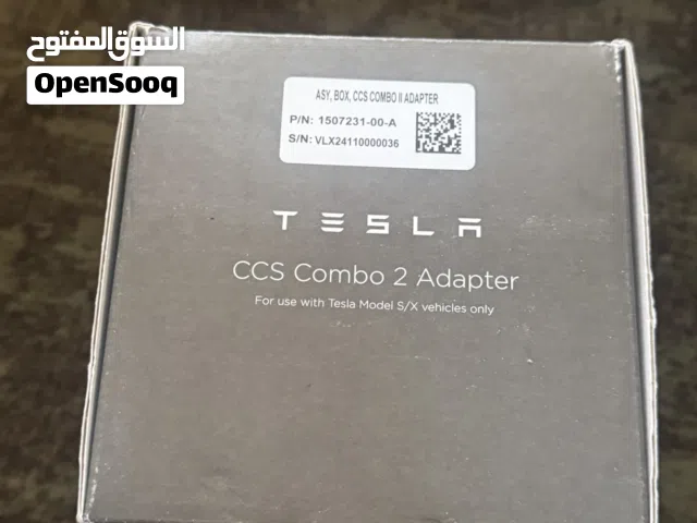 ادابتر تسلا الأصلي غير مستعمل يعمل على S X مدخل أوروبي  140 د للتواصل واتس أب / ماسنجر
