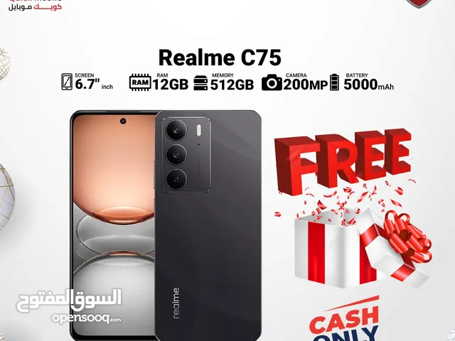 REALME C75 ( 256GB ) / RAM 8 NEW /// جهاز ريلمي سي 75 ذاكرة 256 الرام 8 الجديد