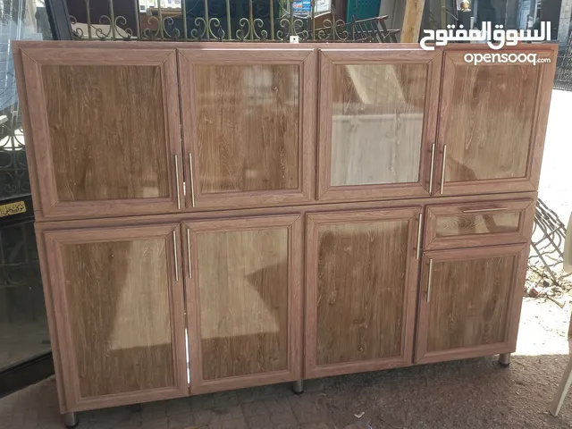 مطابخ المنيوم جميع الوان مقاسات مترين علوي مترين سفلي