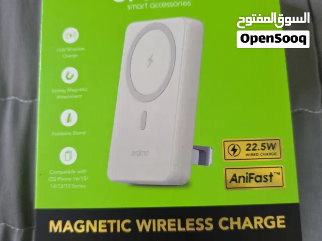 للبيع باور بانك لاسلكي (مغناطيسي) وسلكي من شركة Oraimo