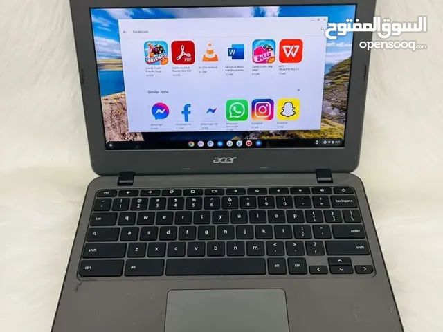 Acer Touchscreen Chromebook with Apple ipad combo