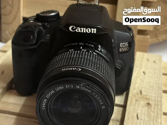 كميرا كانون 650D التوصيل مجاني.