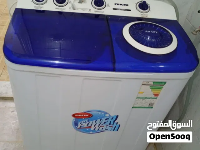 غسالة نيكاي حوضين 10 كيلو للبيع