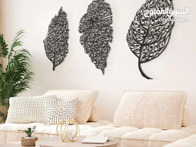 زخارف وديكورات جدارية تتعلق على الجدار من حديد