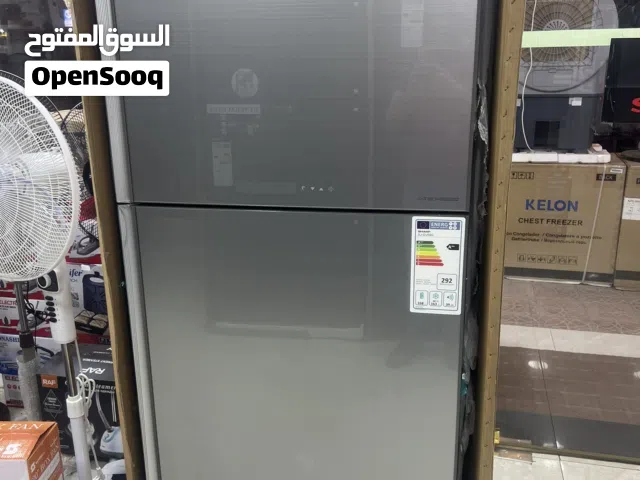 ثلاجه شارب الجامبو الجديده كليا سكوريت سلفر سعر حرق